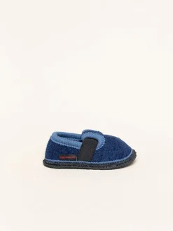 Krabbelschuhe in Blau