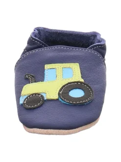 Krabbelschuhe in Blau