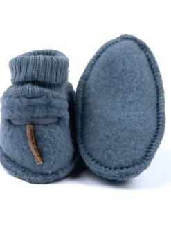 Krabbelschuhe in Blau