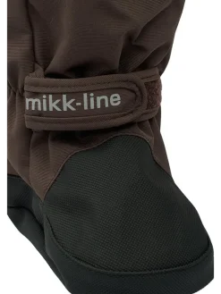 Krabbelschuhe in Braun