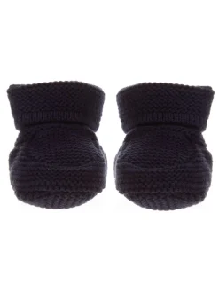 Krabbelschuhe in Dunkelblau