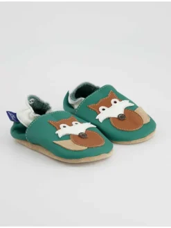 Krabbelschuhe in Grün