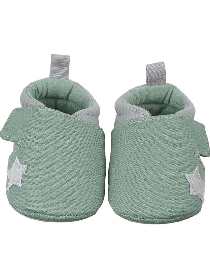 Krabbelschuhe in Grün