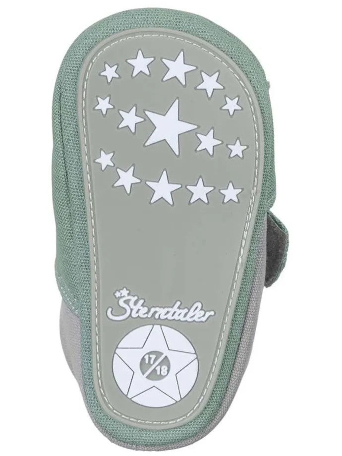 Krabbelschuhe in Grün