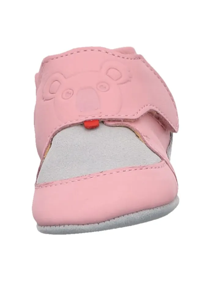 Krabbelschuhe in Rosa