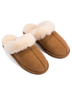 Lammfell-Hausschuhe 