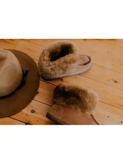 Lammfell-Hausschuhe 