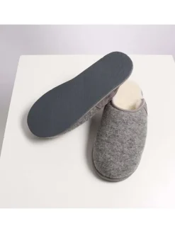 Lammfell-Pantoletten 