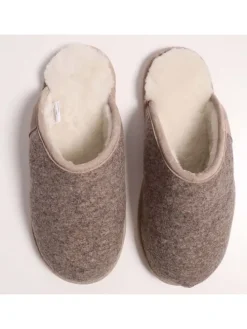 Lammfell-Pantoletten 