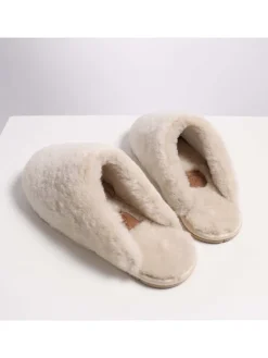 Lammfell-Pantoletten 