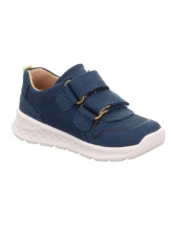 Lauflernschuh BREEZE in Blau/Gelb