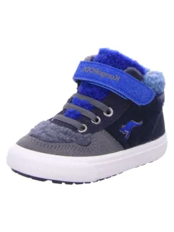 Lauflernschuh Gefüttert in blau