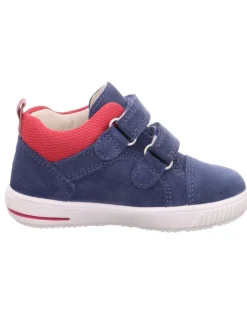Lauflernschuh MOPPY in Blau/Rot