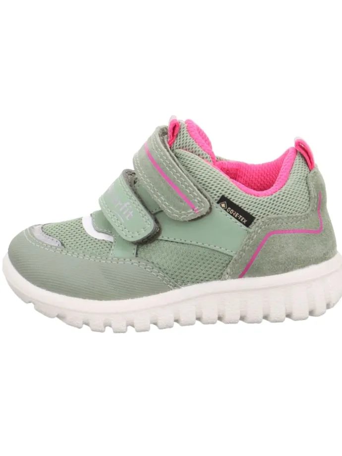 Lauflernschuh SPORT7 MINI in Hellgrün/Rosa