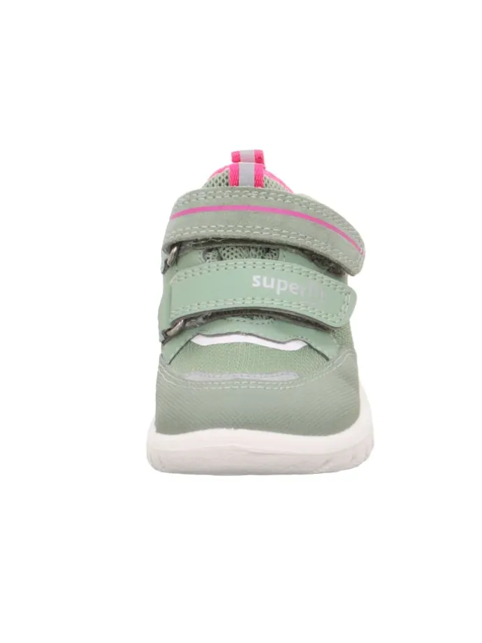 Lauflernschuh SPORT7 MINI in Hellgrün/Rosa