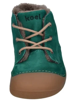 Lauflernschuhe AVA BIO NUBUK LAMBSWOOL in grün