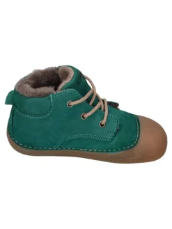 Lauflernschuhe AVA BIO NUBUK LAMBSWOOL in grün