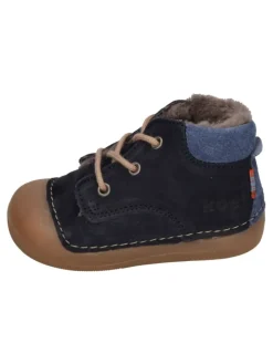 Lauflernschuhe AVA BIO NUBUK LAMBSWOOL in blau