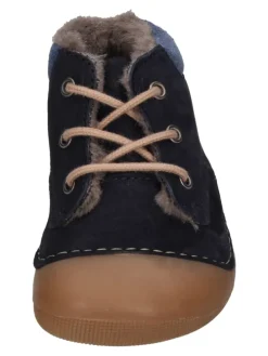 Lauflernschuhe AVA BIO NUBUK LAMBSWOOL in blau