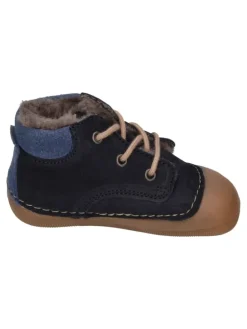 Lauflernschuhe AVA BIO NUBUK LAMBSWOOL in blau