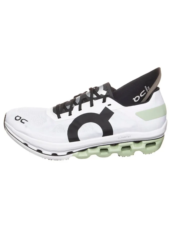 Laufschuhe "Cloudboom Echo" in Weiß/ Grün