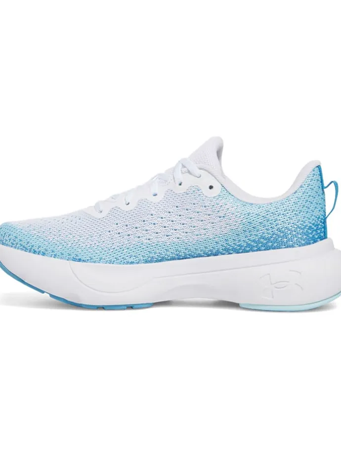 Laufschuhe in Weiß/ Hellblau