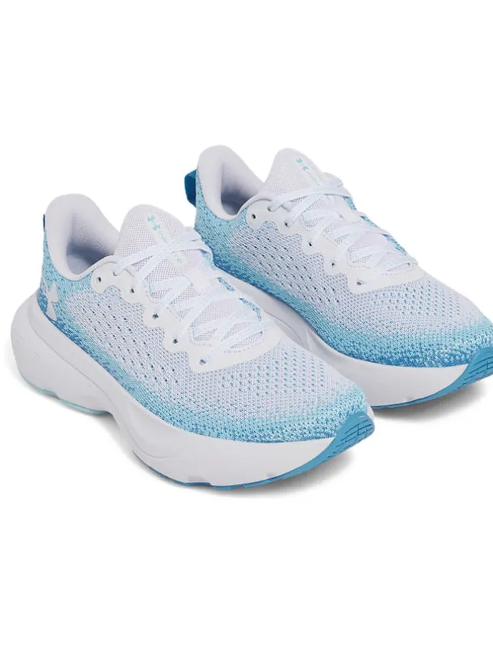 Laufschuhe in Weiß/ Hellblau