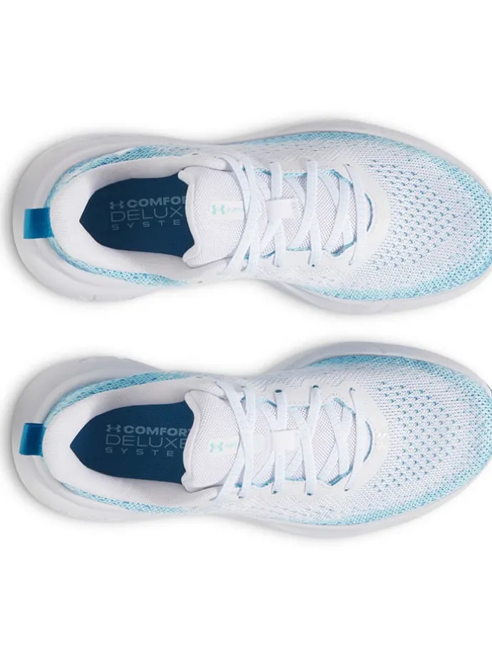 Laufschuhe in Weiß/ Hellblau