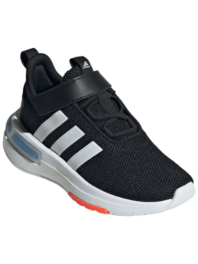 Laufschuhe "Racer" in Schwarz/ Weiß