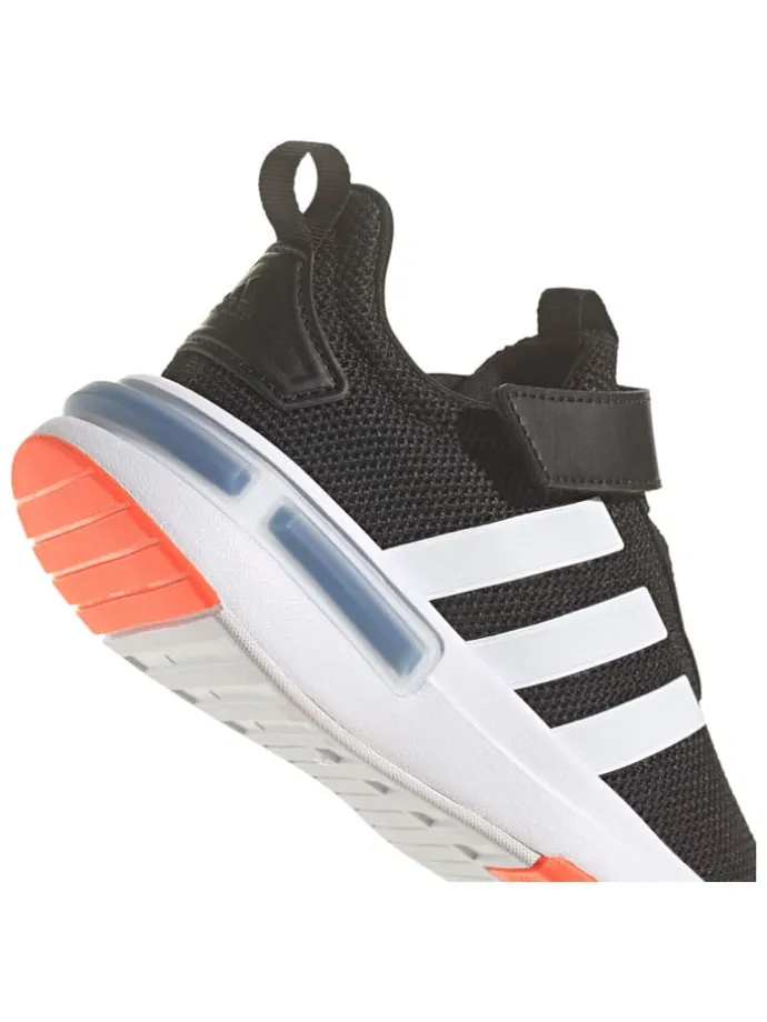 Laufschuhe "Racer" in Schwarz/ Weiß