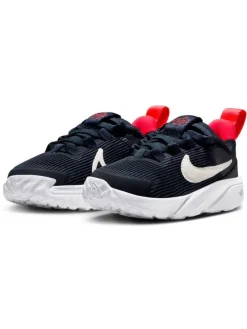 Laufschuhe "Star Runner 4" in Schwarz/ Rot/ Weiß