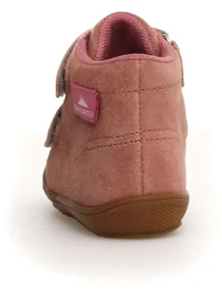 Leder Ankle-Boots "Leoti" in Rosa