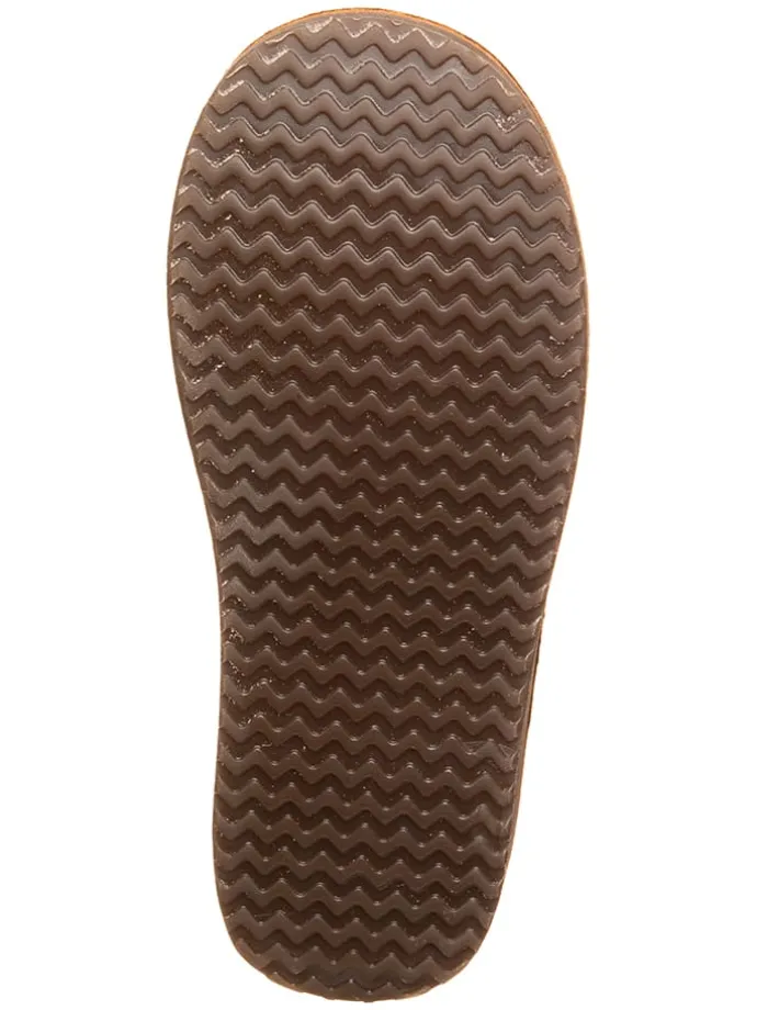 Leder Chelsea-Boots in Hellbraun