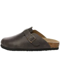 Leder Sandalen Hardhead in Braunes geöltes Leder