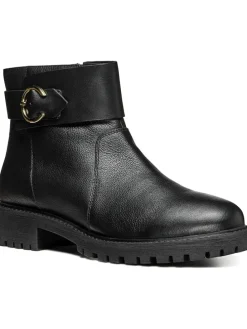 Leder-Ankle-Boots 