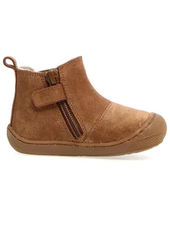 Leder-Ankle-Boots 