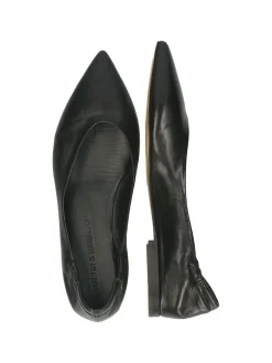 Leder-Ballerinas 