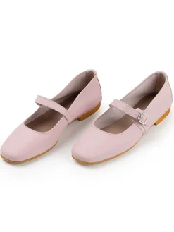 Leder-Ballerinas "Amanata" in Rosa