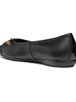 Leder-Ballerinas 