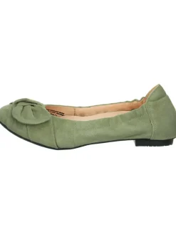 Leder-Ballerinas "Balla" in Grün