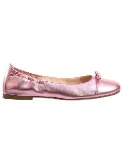 Leder-Ballerinas "Betty" in Rosa