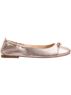Leder-Ballerinas 