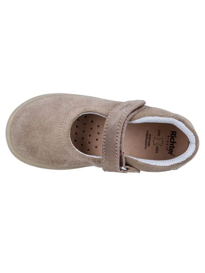 Leder-Ballerinas "Dash" in Beige