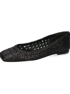 Leder-Ballerinas "Elyssa 1" in Schwarz