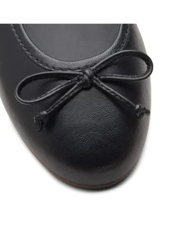 Leder-Ballerinas 