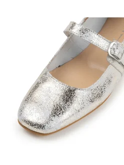 Leder-Ballerinas 