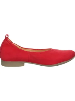 Leder-Ballerinas "Guad2" in Rot