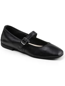 Leder-Ballerinas 