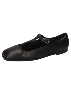Leder-Ballerinas "Livia 8" in Schwarz