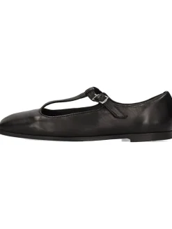 Leder-Ballerinas "Livia 8" in Schwarz
